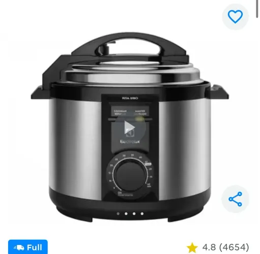 Panela elétrica de pressão nova