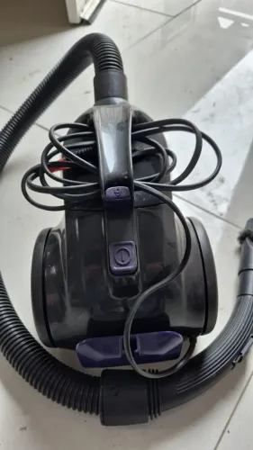Aspirador de Pó Agratto Praticci ACZ01 Ciclone Filtro HEPA Roxo