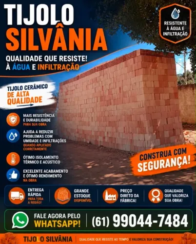 Tijolo tijolos  silvania 