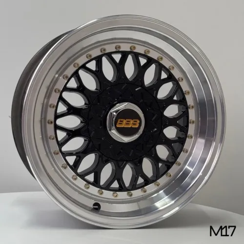 JOGO DE RODAS BBS ARO 15x7 4x100/108 peugeot/vw/gm/ford/renault/honda