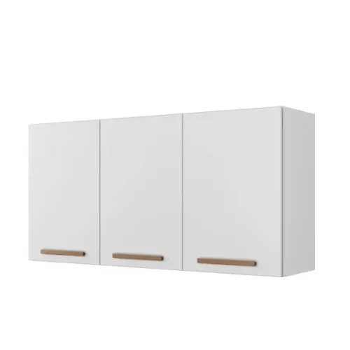 Armario Aereo Onix 3Pts Branco Arte Moveis - Entrega Rápida!