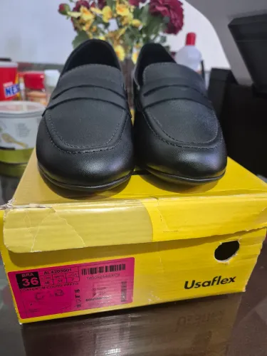 Sapato feminino Usaflex loafer n° 36 - Novo!