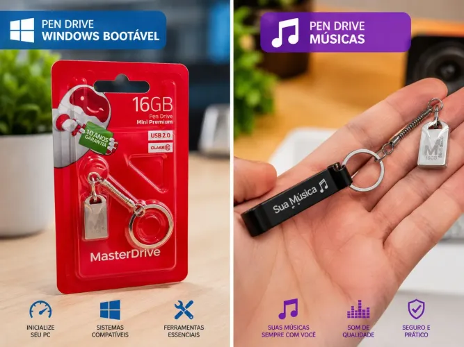 Pen drive Música/Windows