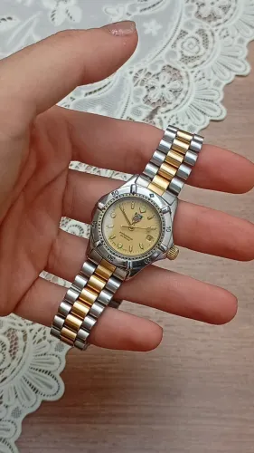 TAG Heuer 2000 Professional 200m Vintage ? Champagne Two-Tone (Ref. WE1420-R)