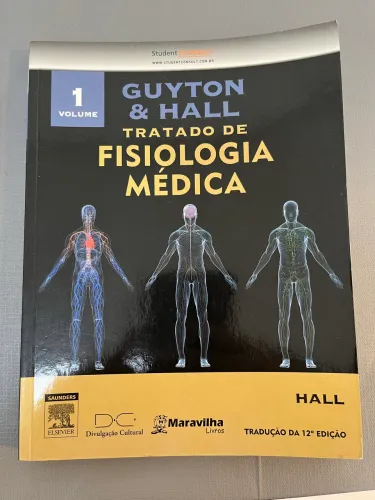 Livros Fisiologia médica Guyton 3 volumes 12 ed 