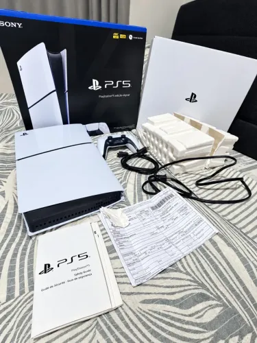 PlayStation 5 Nota Fiscal e Caixa PS5 Completo