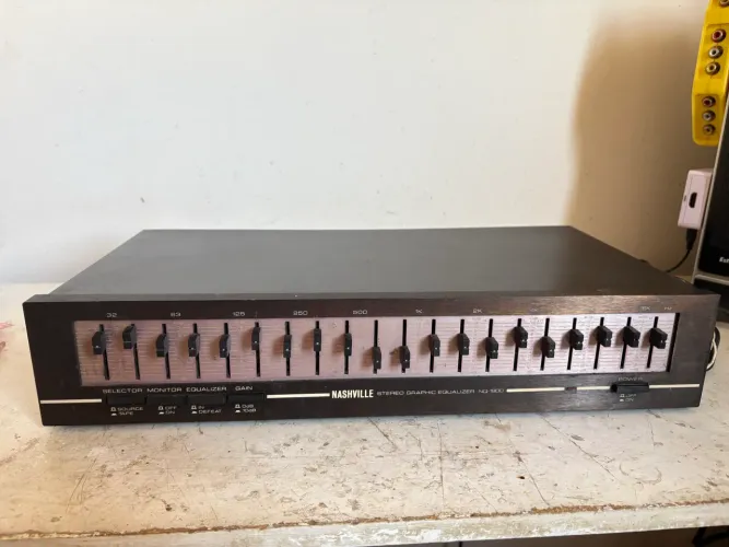 Stereo graphic equalizer Nasville NQ-1900