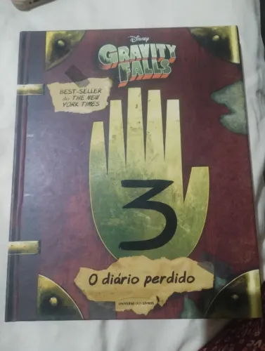 Livro Gravity Falls diário perdido