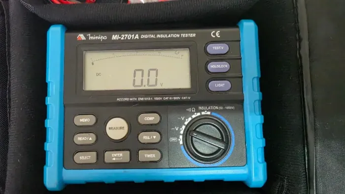 Megomêtro Minipa Mi 2701A em ótimo estado