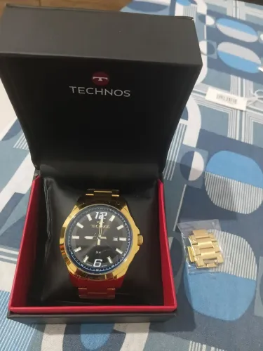 Relógio Technos Original dourado
