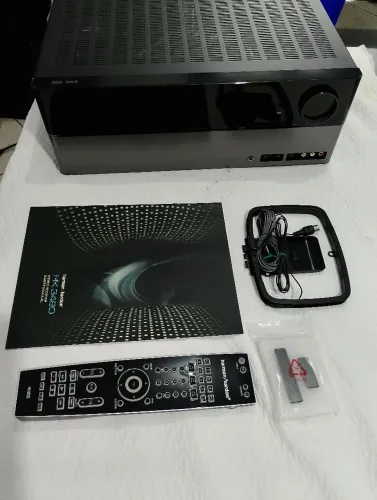 Amplificador Harman Kardon 3490 Receiver Estéreo 120W Pré-Phono DAC 45 Amperes corrente