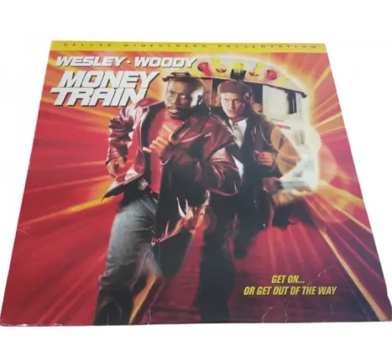 Laserdisc LD Money Train (1995) - Assalto sobre Trilhos - Wesley Snipes - Deluxe Widescree