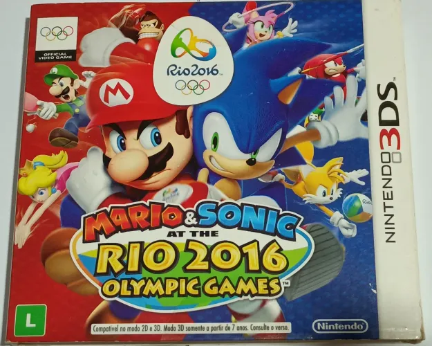 Mario & Sonic at the RIO 2016 Olympic Games Nintendo 3DS (com caixinha)