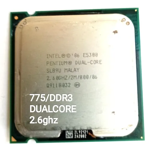 Processador Intel DUAL CORE 2.6ghz DDR3 