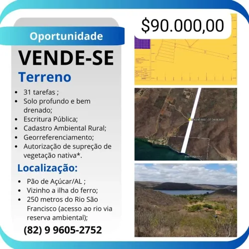 Sítio em pão de açúcar