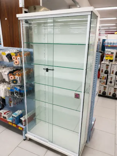 Vitrine, cristaleira, prateleira, armário de vidro