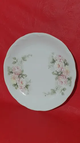 Prato de bolo porcelana Imperial anos 70