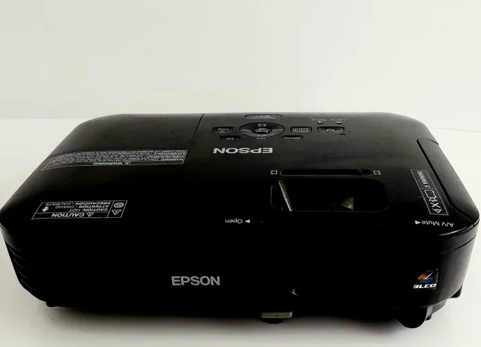 Projetor Epson 3lcd S12+ 2.800 Lumens 3lcd Telão 300 