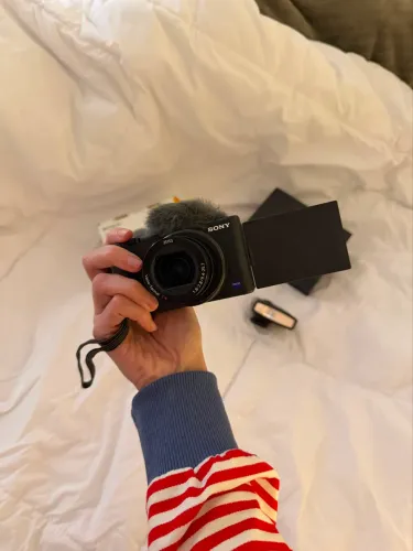 Câmera Sony Zv-1 + flash 