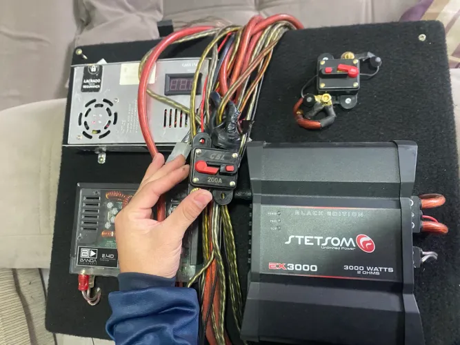 Caixa de Som Automotivo Completa - Buster