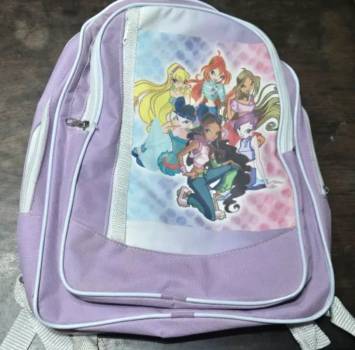Mochila Antiga Winx Club / Clube das Winx