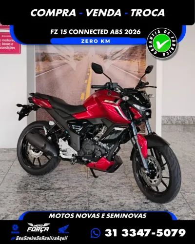 Fz15 Connected ABS Ano2026 Doc2026 0km Emplacamento Gratuito