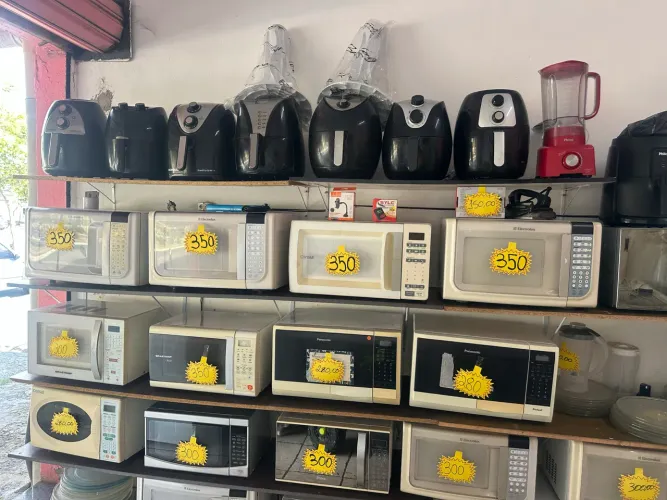 Microondas 31 litros partir de 280 3 mês de garantia