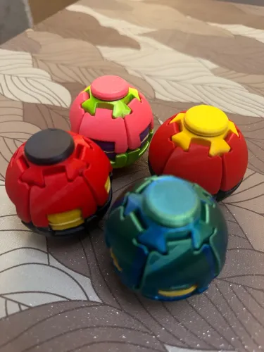 Chaveiros em 3D e Brinquedos sensoriais