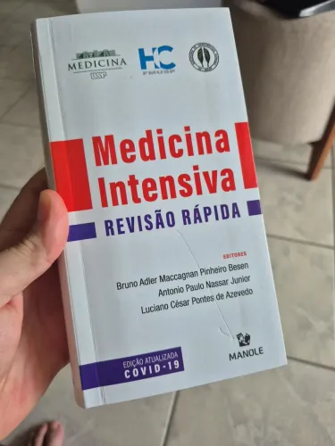Livro Medicina Intensiva - Revisão Rápida | HC-USP | Manole