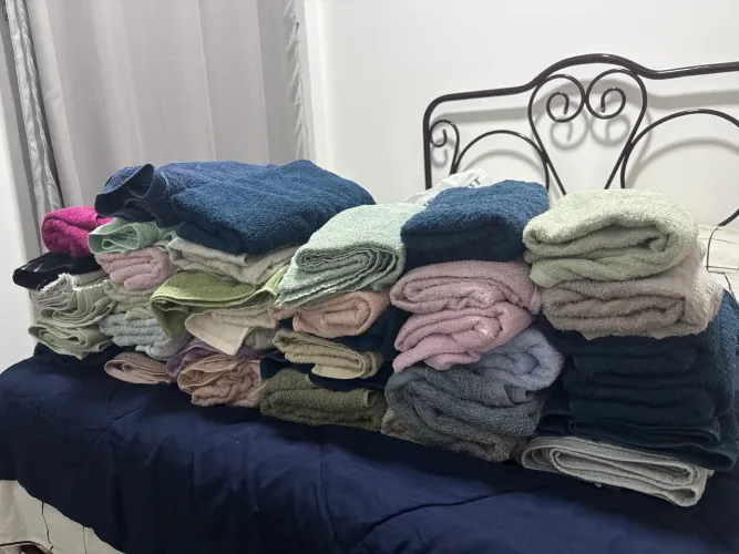 Vendo toalhas de banho em bom estado 