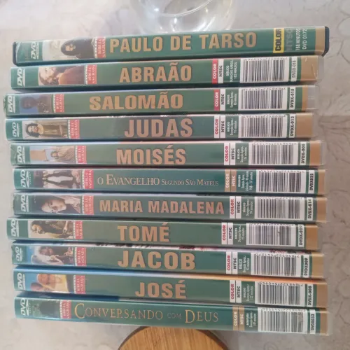 Coleção de 12 dvds , Bíblia sagrada