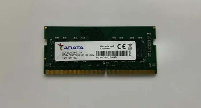 Memória Ram Notebook Ddr4 Adata 8gb 3200mhz