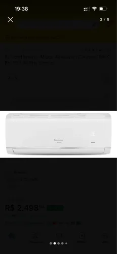 Ar Condicionado 12000 Btus Split Hi Wall Inverter Midea Frio Airvolution Lite R-32 220v