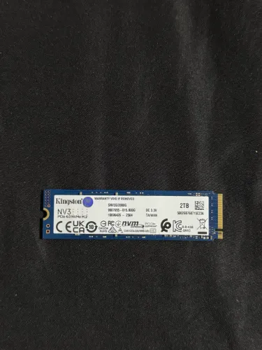 NVME 2T KINGSTON - PCI4.0 -6MIL DE LEITURA