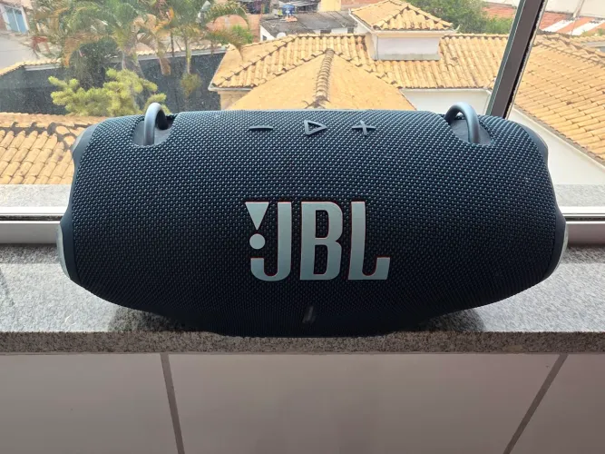 JBL Xtreme 4, À Prova D'água e Resistente À Poeira - Azul - Com caixa e acessórios