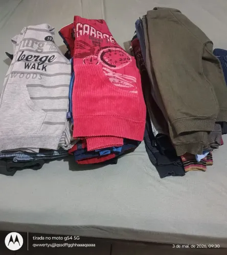 Lote de roupas menino 
