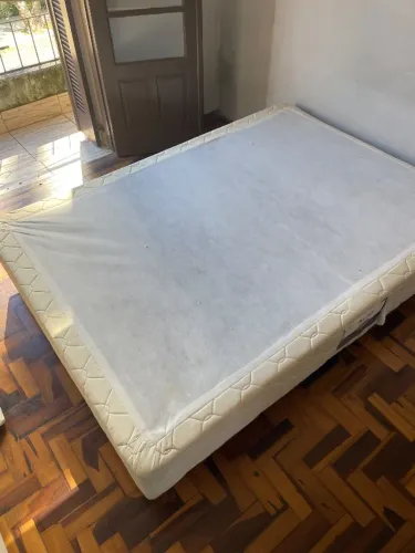 Base cama box casal