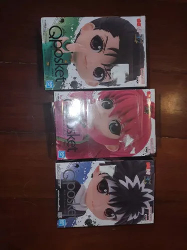 Yu yu hakusho Yusuke Kurama Hiei originais lacrados qposket