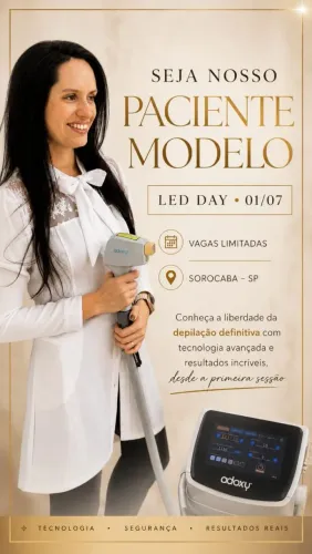 Depilação a LED