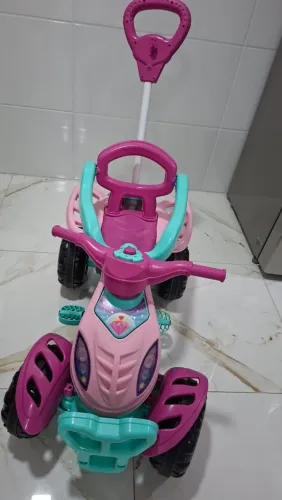 Quadriciclo infantil de pedal lady star 