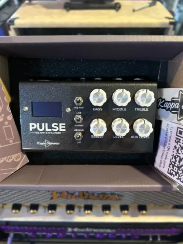 Preamp Kappa Electronics PULSE PREAMP & IR Loader, 100% (XLR, DI, linha)