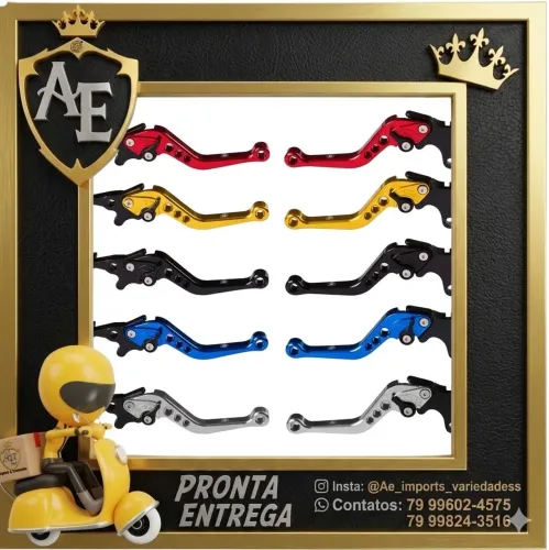 Manetes de moto Esportivo