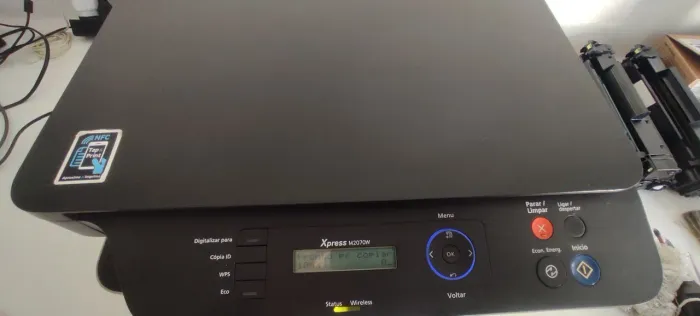 Vendo impressora multifuncional Samsung m2070 w com wi-fi 