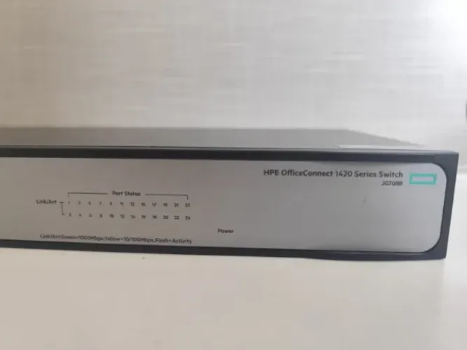 Switch HPE OfficeConnect 1420 24G (Modelo JG708B)