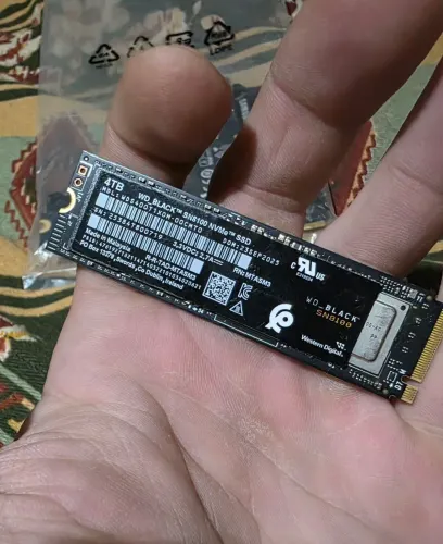 Ssd 4tb WD Black sn8100 nvme novo o mais rapido