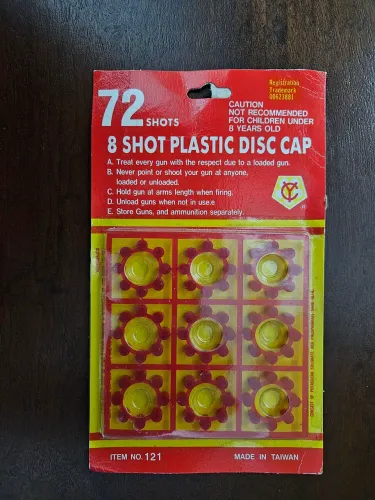 Espoleta antiga anos 90 para revolvinho de brinquedo 