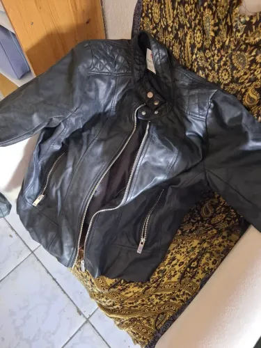 Jaqueta de couro