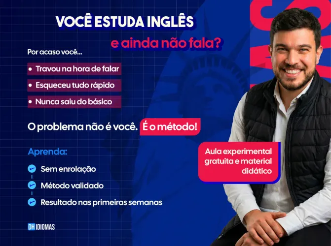 Aprender idiomas - inglês e espanhol 
