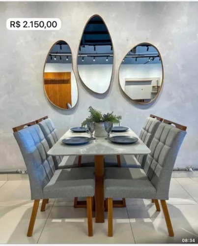 Mesa 4 cadeiras