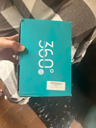 Câmera de Segurança Wi-Fi 360° Dupla Lente + Visão Noturna